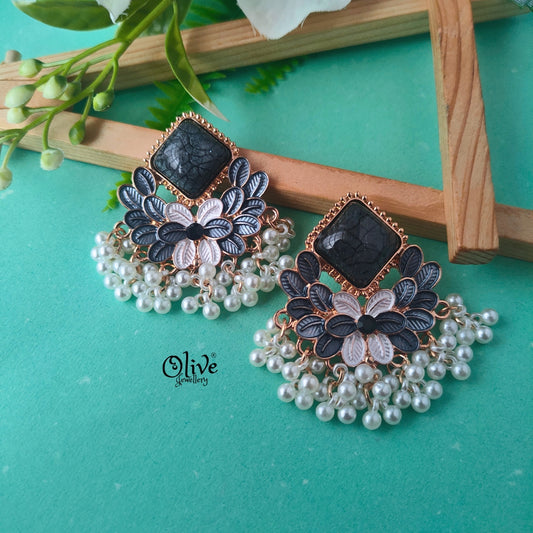 Raga Fusion Earrings -198