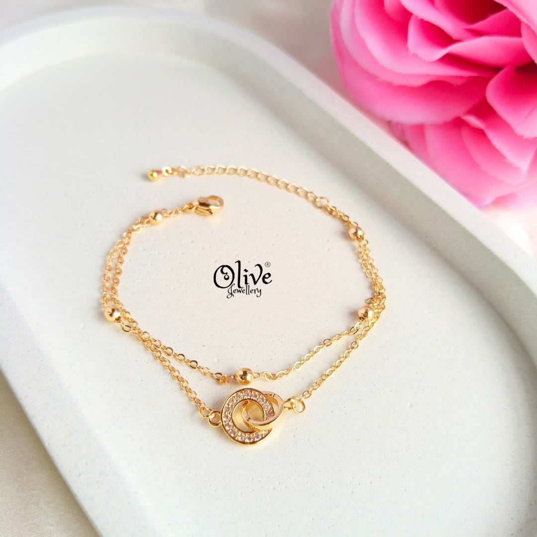 Stainless Steel Bracelets - 1 - Gold Shade