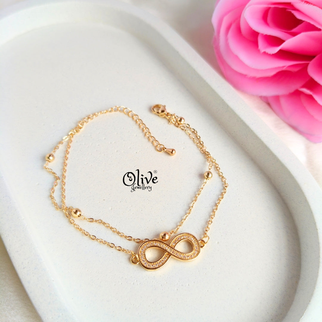 Stainless Steel Bracelets - 5 - Gold Shade