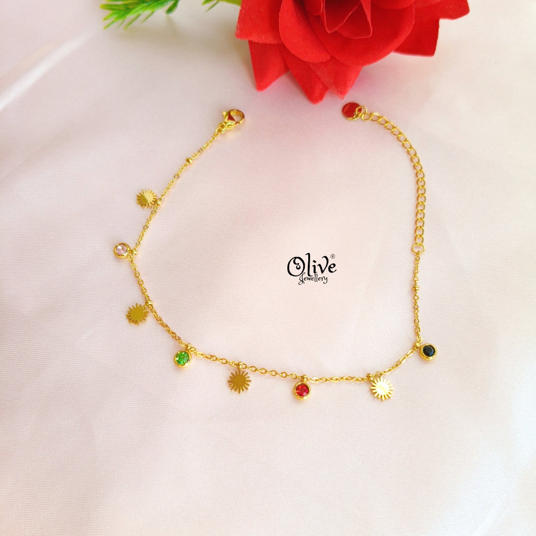 Stainless Steel Bracelets - 22 - Gold Shade