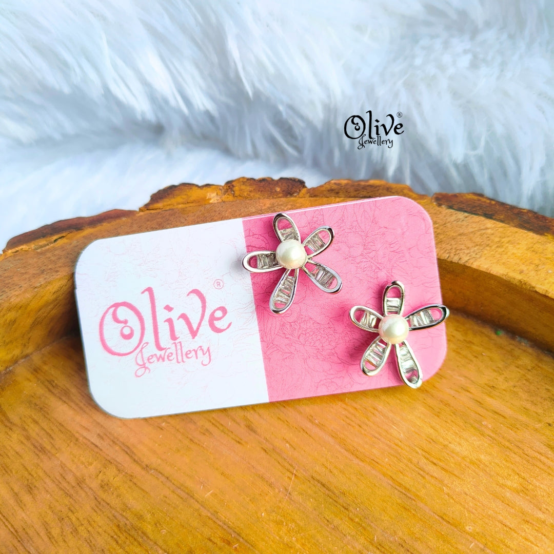 Stainless Steel Earrings - 57