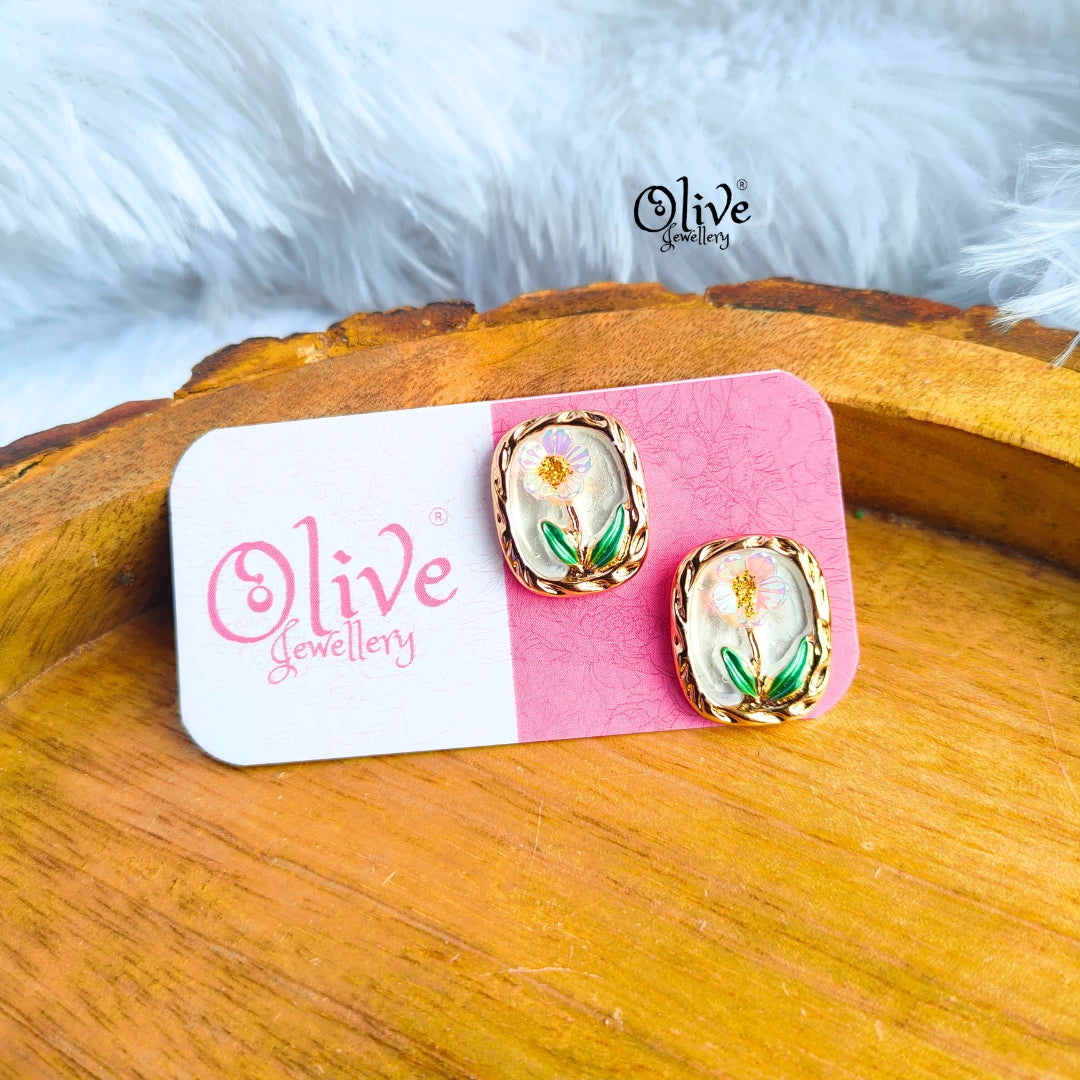 Stainless Steel Earrings - 61