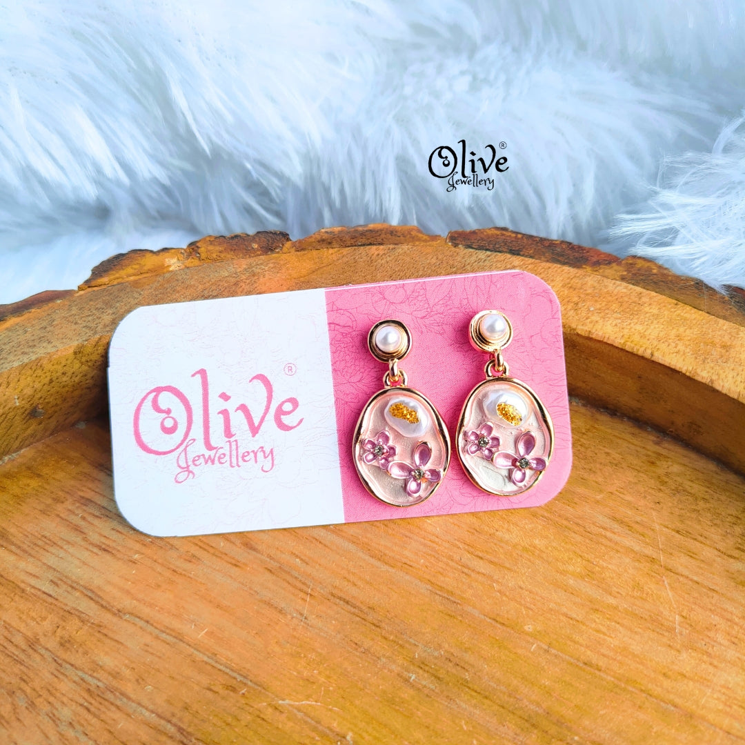 Stainless Steel Earrings - 63