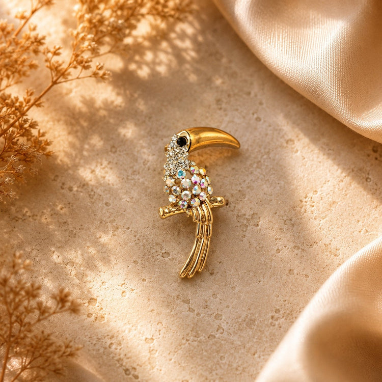 Birds Brooch