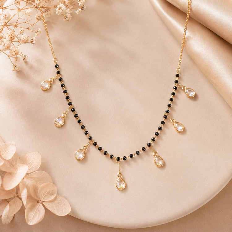 Black Bead Chains