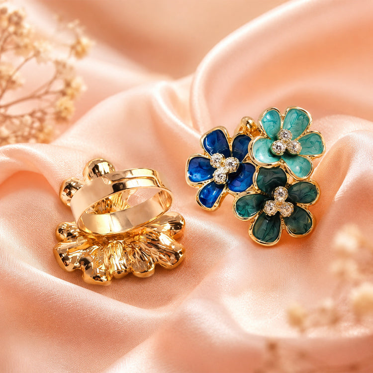 Enamel Finger Rings