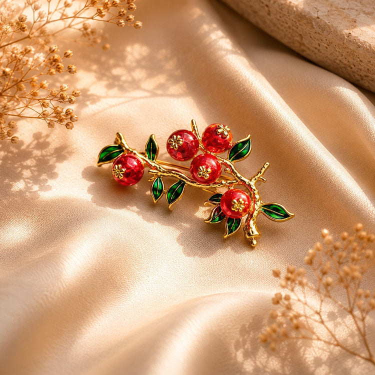 Fruits Brooch