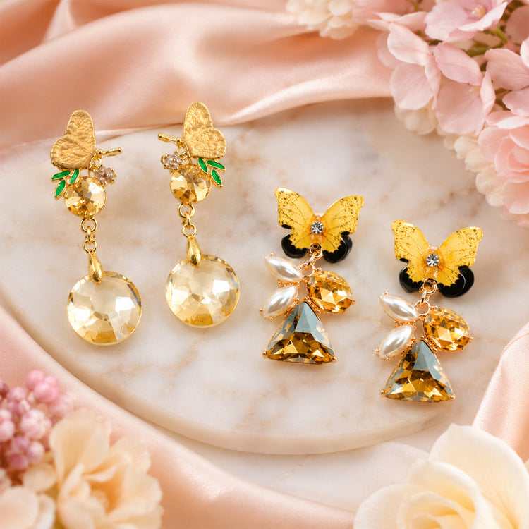 Glass Earrings