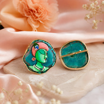 Natural Stone Earrings
