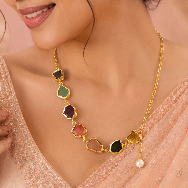 Natural Stone Necklace