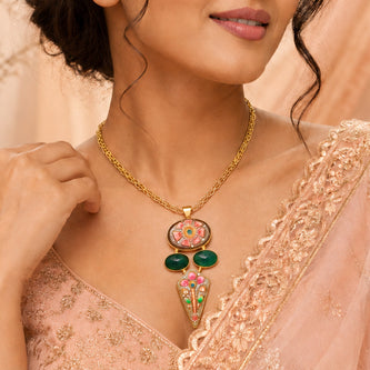 Tanjore Necklace