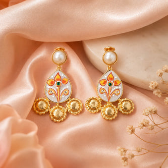 Tanjore Earrings