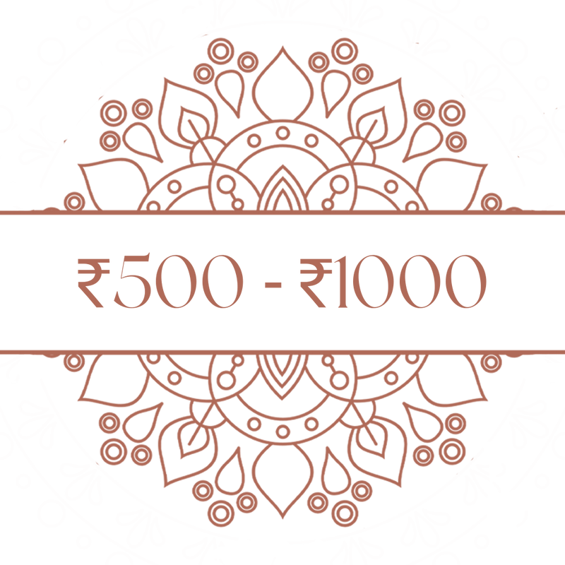 ₹500 - ₹1000