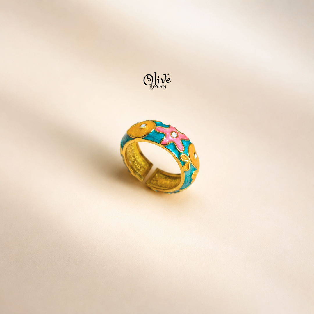 Enamel Finger Rings-17