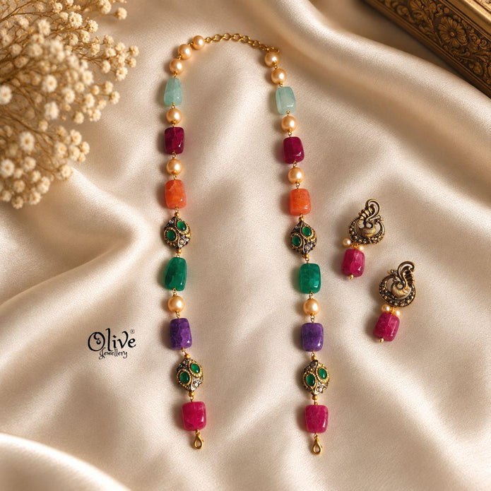 Tumbles Beads Chain-1285