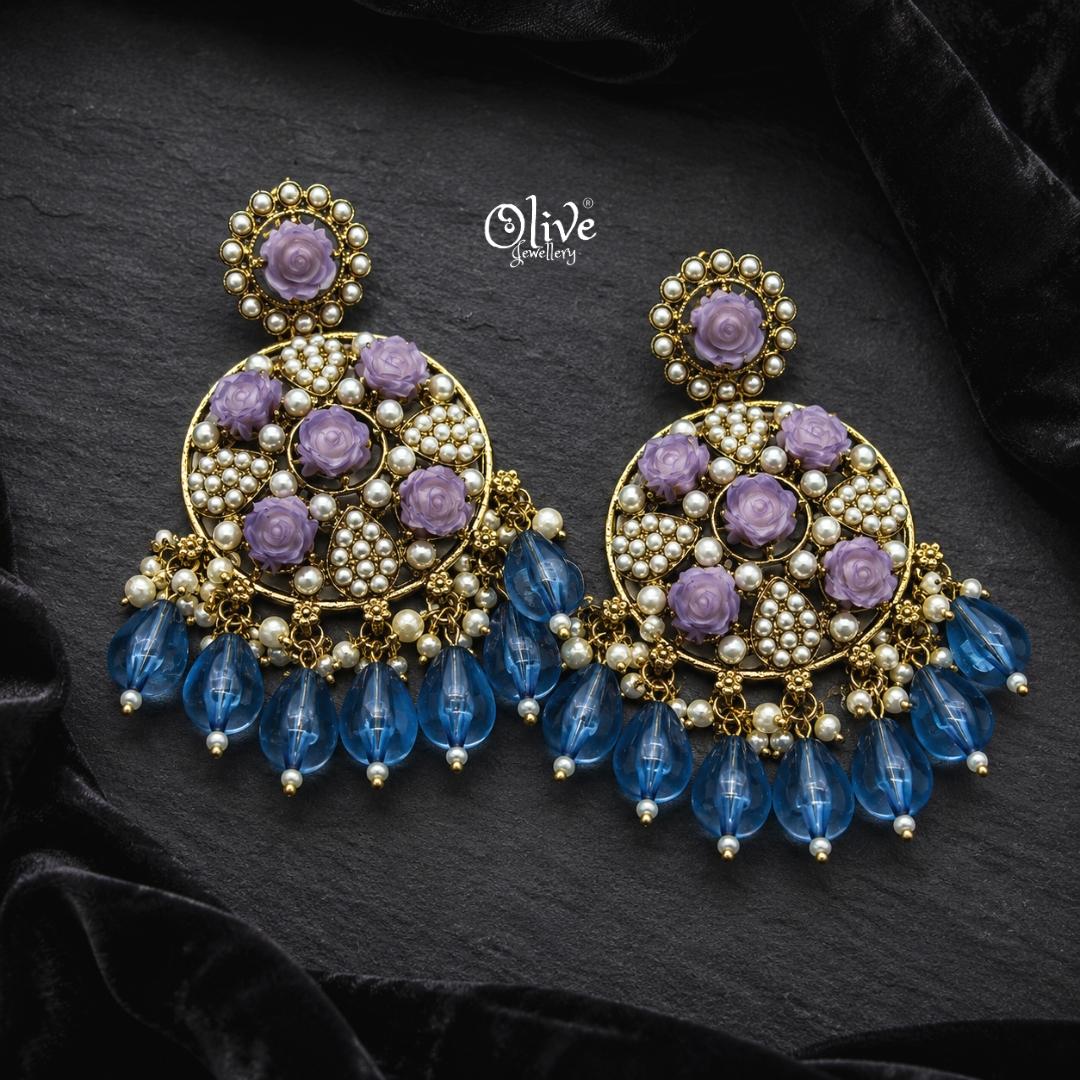 Raga Fusion Earrings - 214