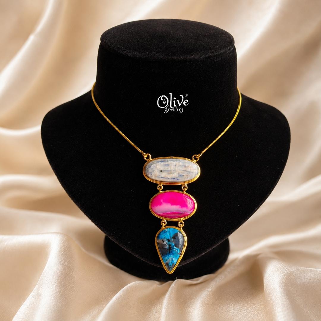 Natural Stone Pendant-1044