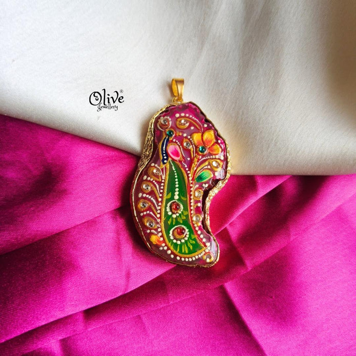 Natural Stone Pendant-1152