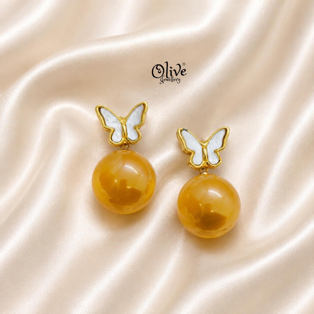 Glass Collection Earrings -438