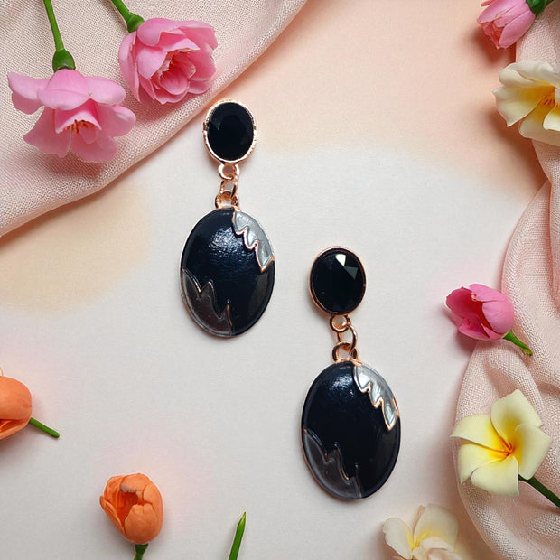 Enamel Earrings - 953