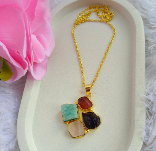 Natural Stone Pendent - 161