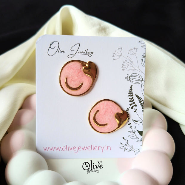 Enamel Earrings-1458