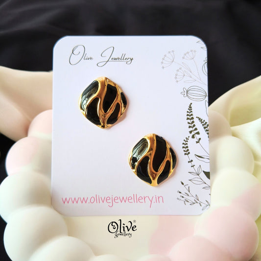 Enamel Earrings -1468