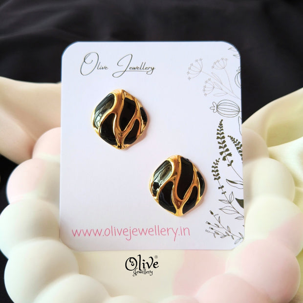Enamel Earrings -1468