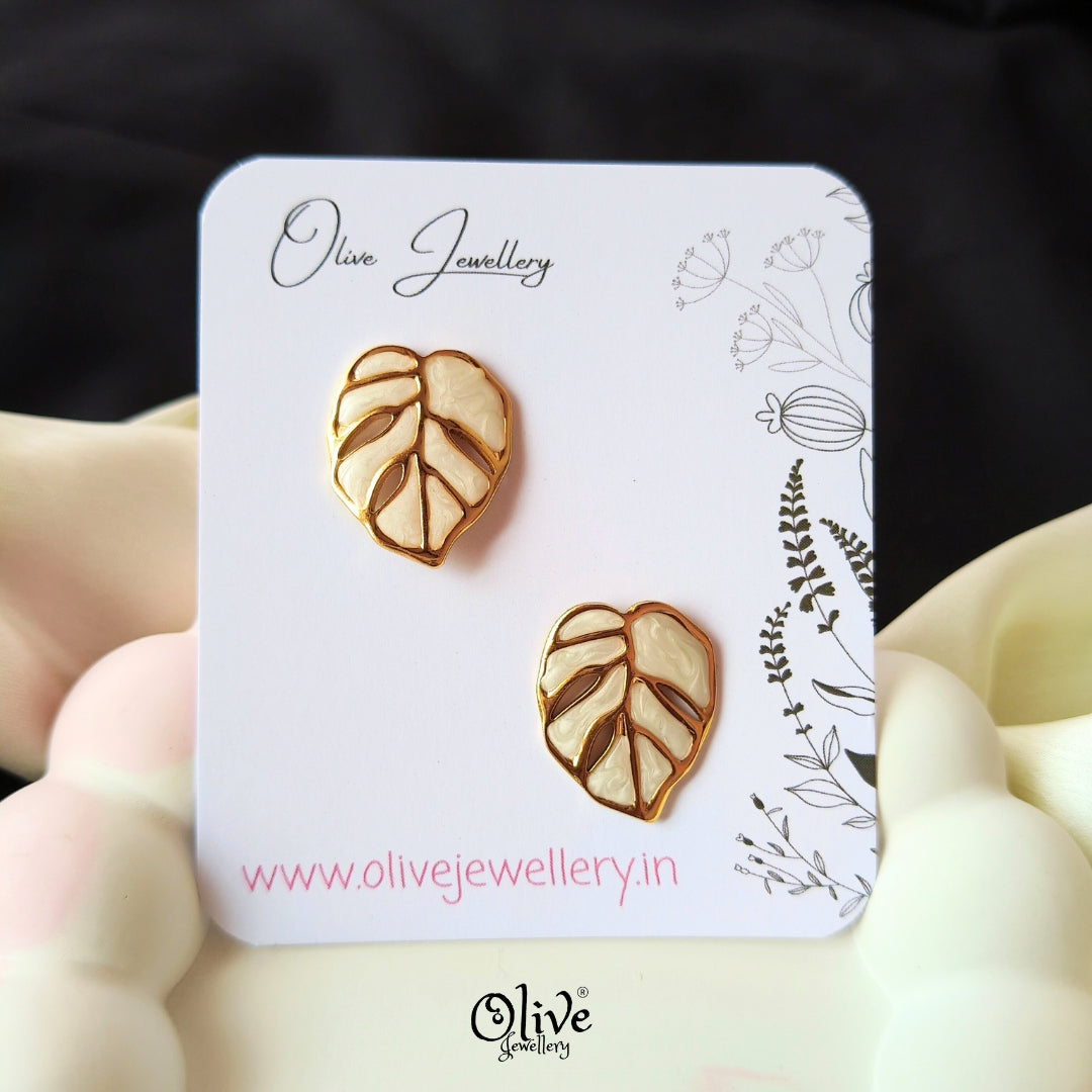 Enamel Earrings -1473