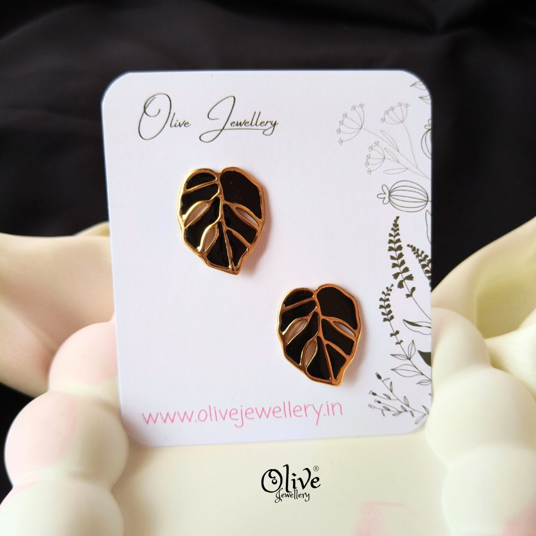 Enamel Earrings -1473