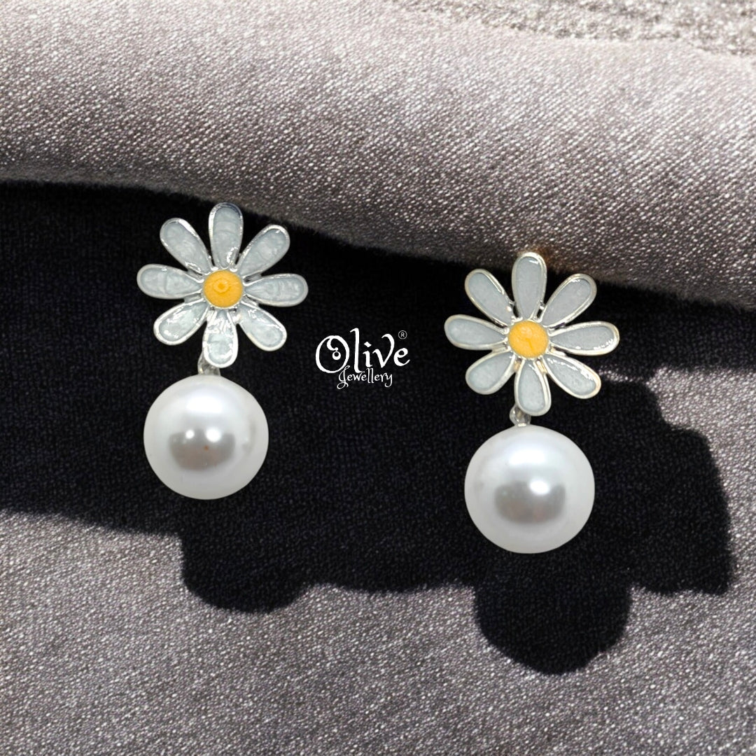 49 Collection Earrings - 254 - Silver Shade