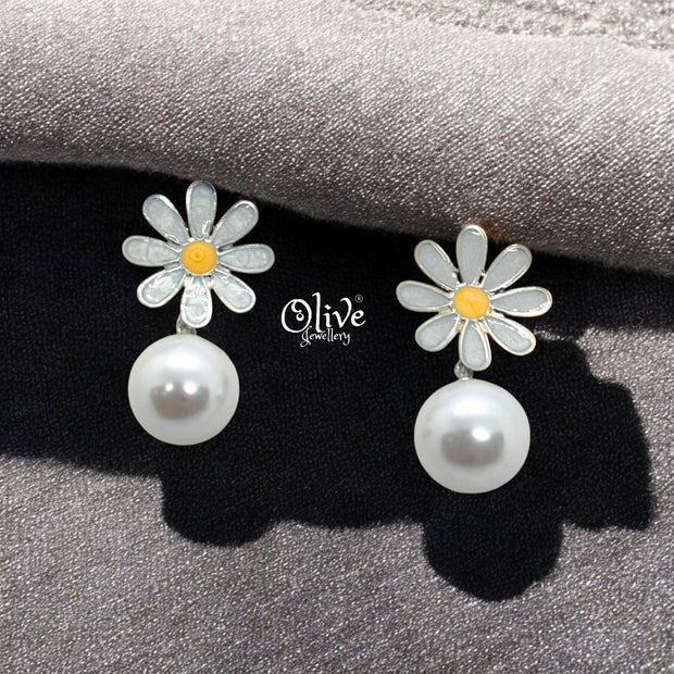 49 Collection Earrings - 254 - Silver Shade