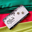 Flower  Studs -92.5 Silver