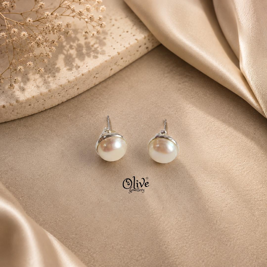 92.5 Silver Studs  -021