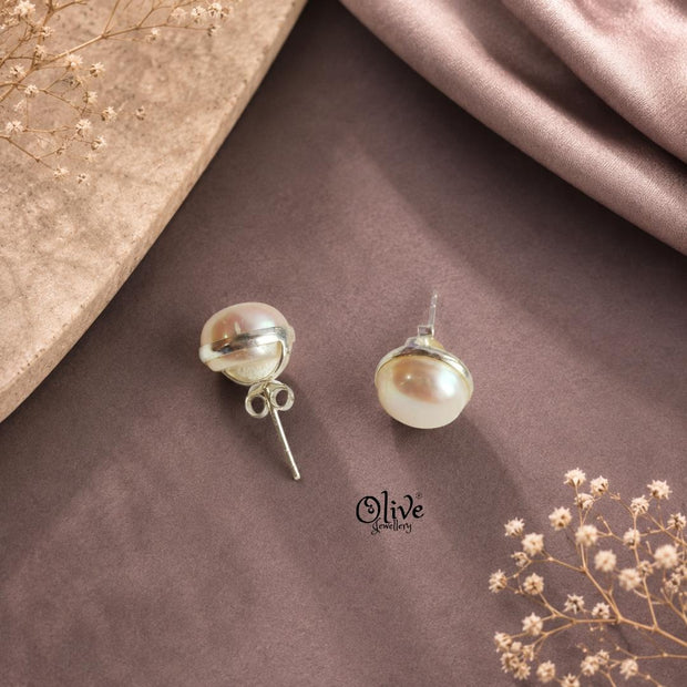 92.5 Silver Studs  -021