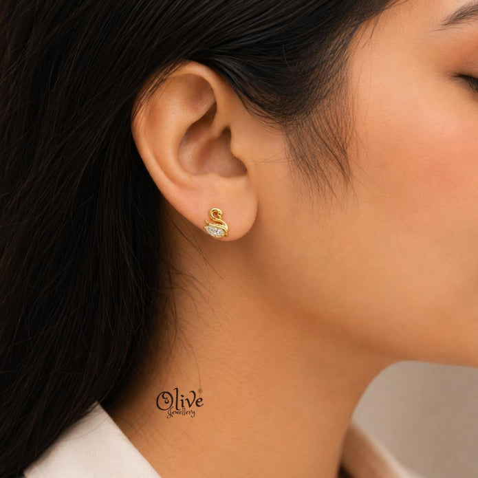 92.5 Silver Studs  -024