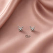 92.5 Silver  Butterfly Studs