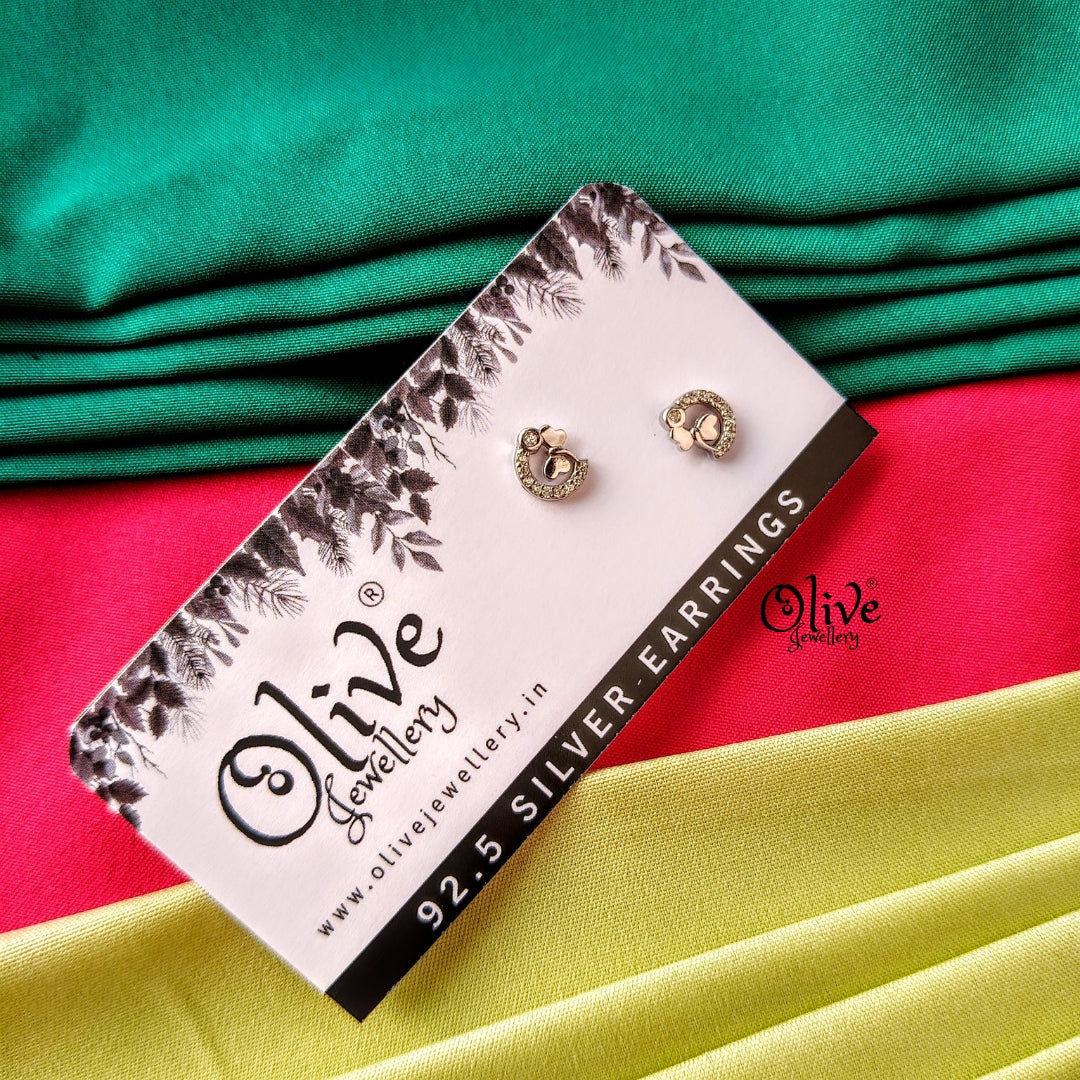 Bow Studs -92.5 Silver