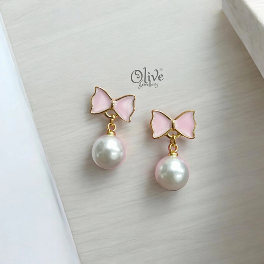 The Enamel Pearl Bows