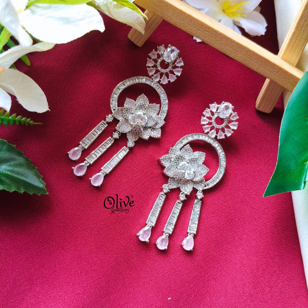 AD Floral Earrings
