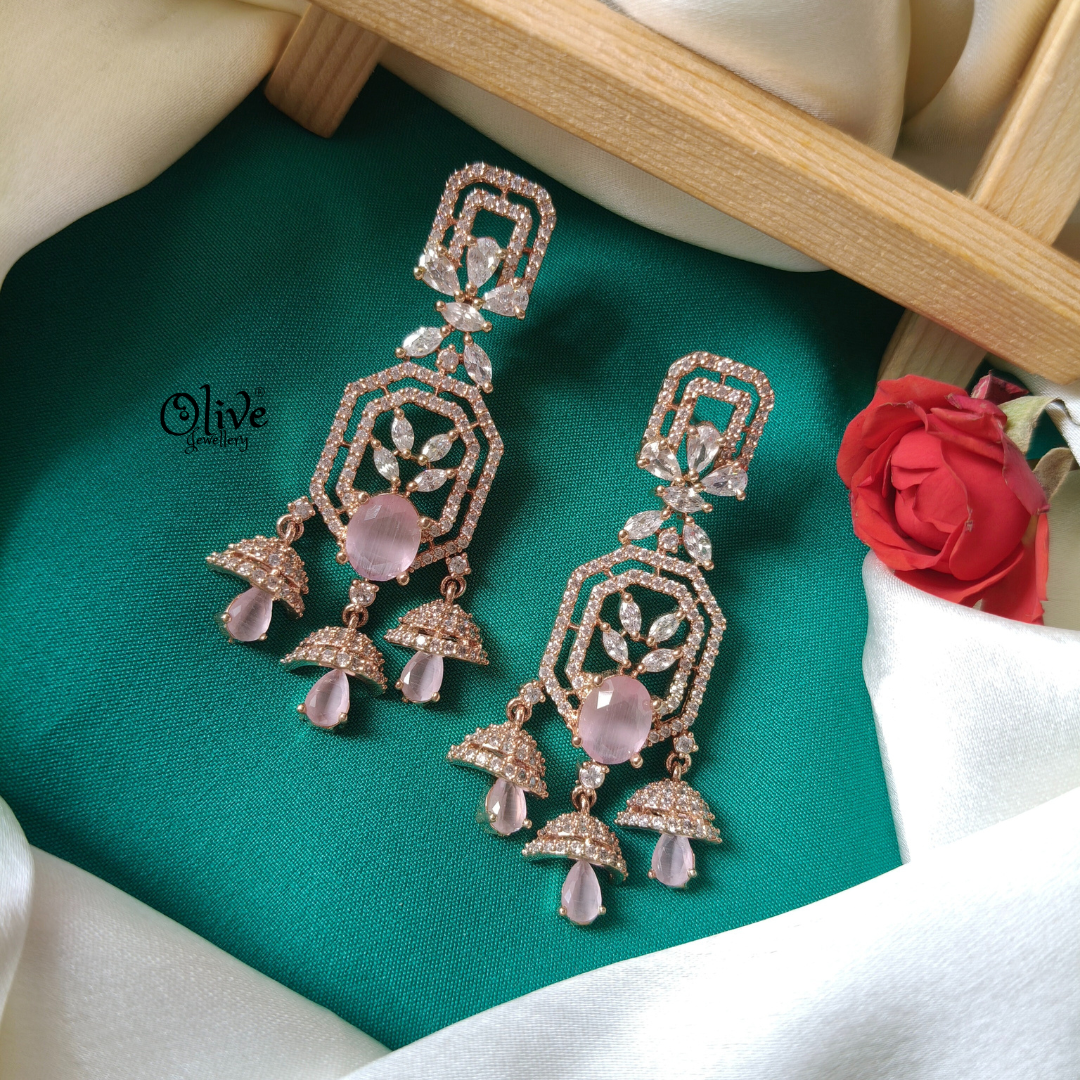 AD Earrings-0024-Rose Gold
