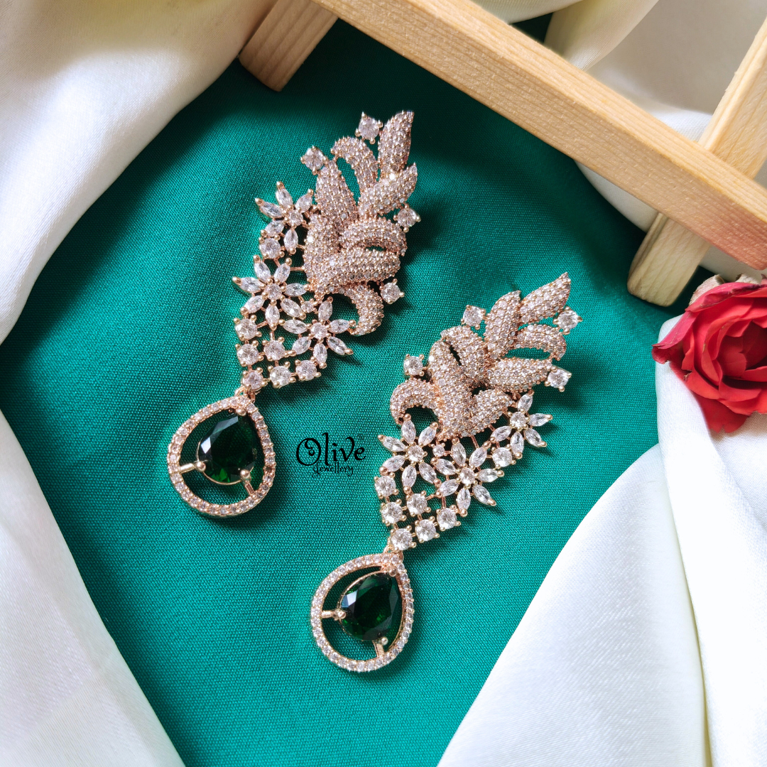 AD Earrings-0027-Rose Gold