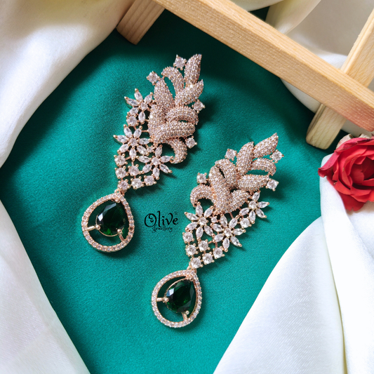 AD Earrings-0027-Rose Gold