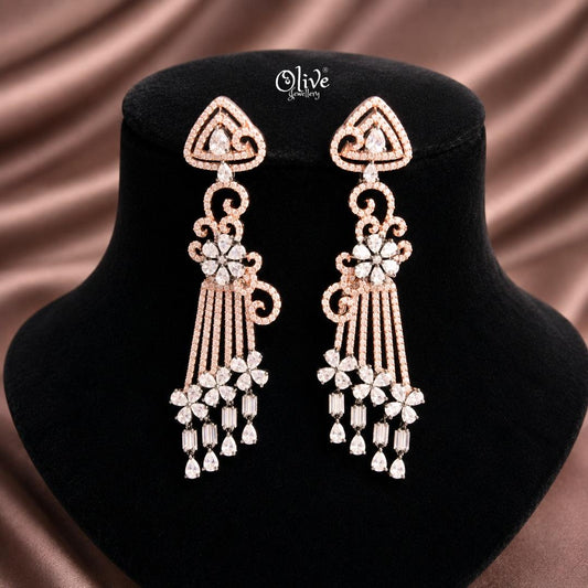 AD Black Polich Earrings-128
