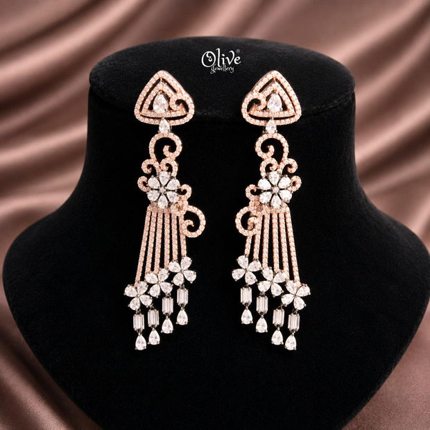 AD Black Polich Earrings-128