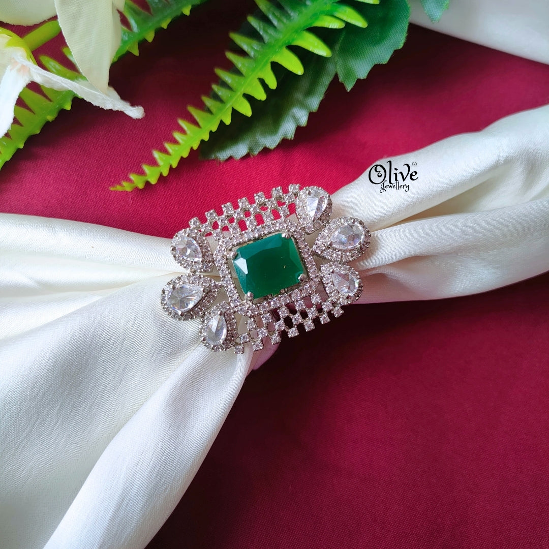 AD Finger Rings-047-Green