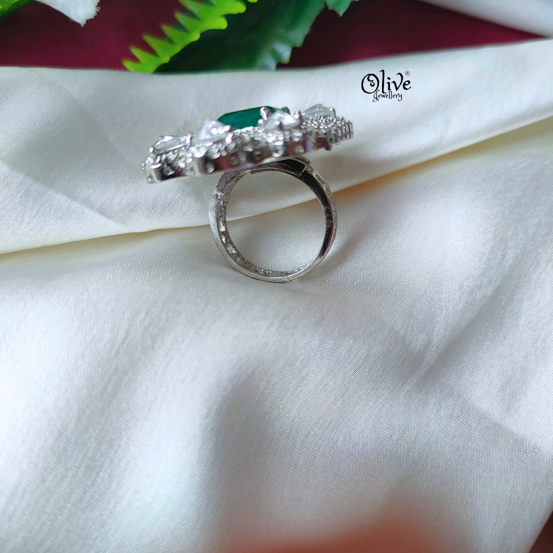 AD Finger Rings-047-Green