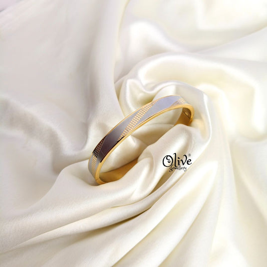 Anti-Tarnish-Mens-Kada - Dual Tone - 50