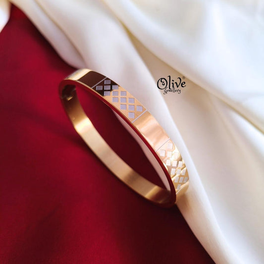 Anti-Tarnish-Mens-Kada - Dual Tone - 59
