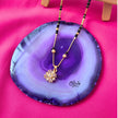 SS Black Beads Chain - 97( Gold Shade )